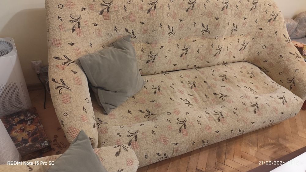 Подарявам диван и 2 фотьойла