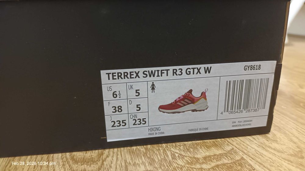 Adidas terrex swift - 38 номер