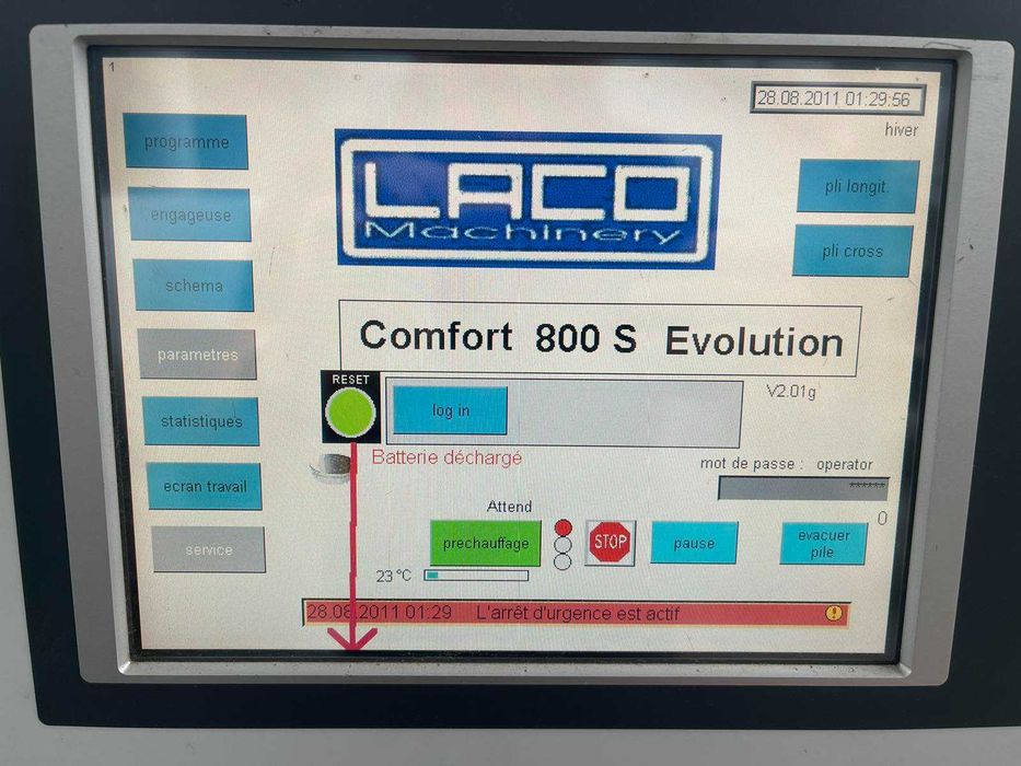 Каландър / Индустриална машина за гладене