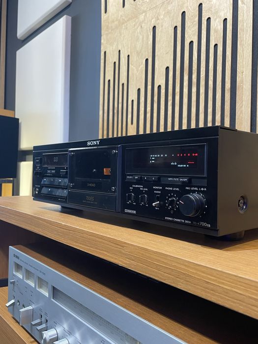 Deck sony tc-k700es 3 capete direct drive dual capstan recent servisat stare excelenta