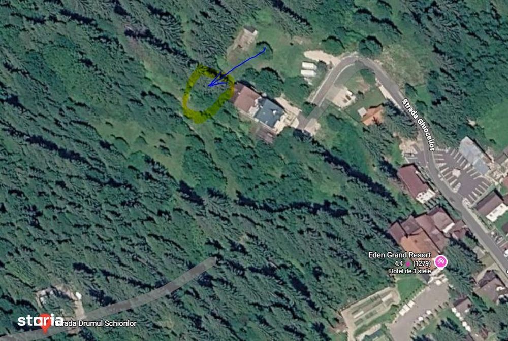 7059 mp de vanzare in Predeal- str. Schiorilor/ Brasov. Comision 0!