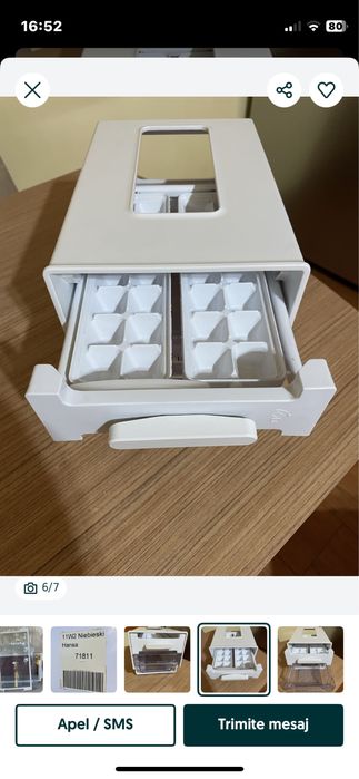 Accesorii combina frigorifica Hansa plus dozator gheata Samsung