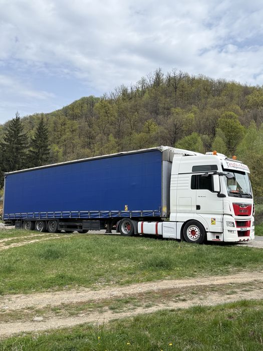 Vand ansamblu prelata MAN TGX si Schmitz
