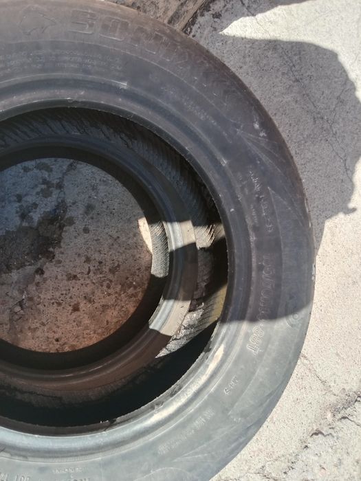 Летние шины в средном состоянии