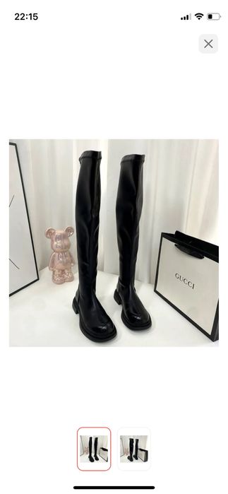 ботфорты эко кожа