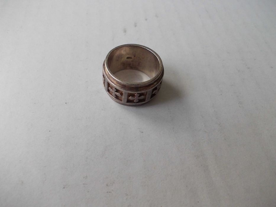 Inel vechi din argint 17