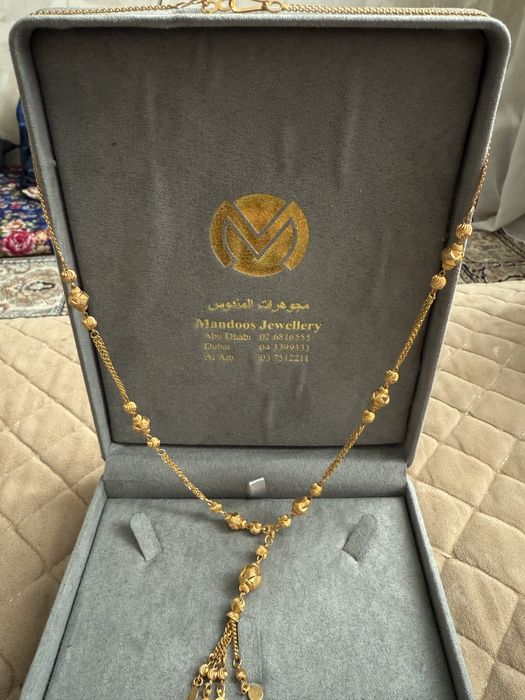 Золотая колье высший пробы 21 карат