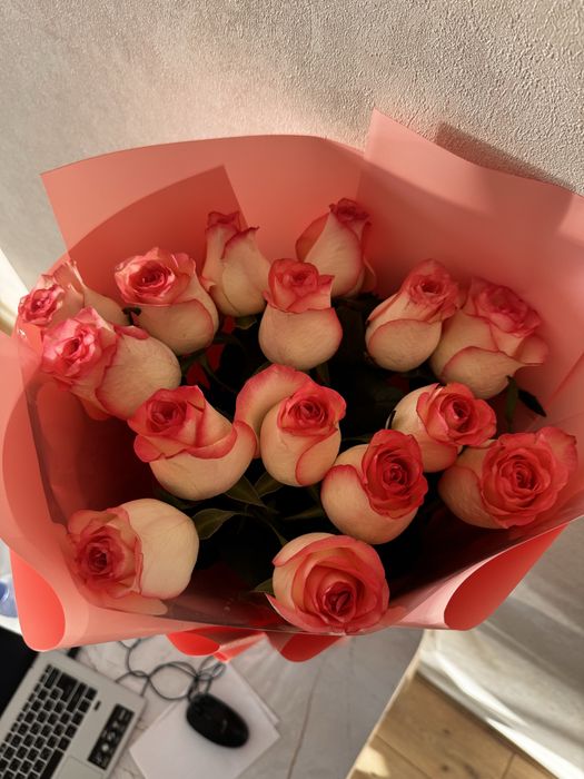 Метровые свежие цветы