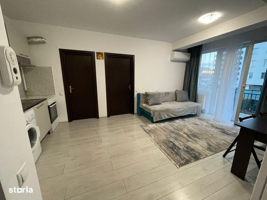 Apartament modern 2 camere, AC, Terasă + 2 Locuri Parcare Subterană