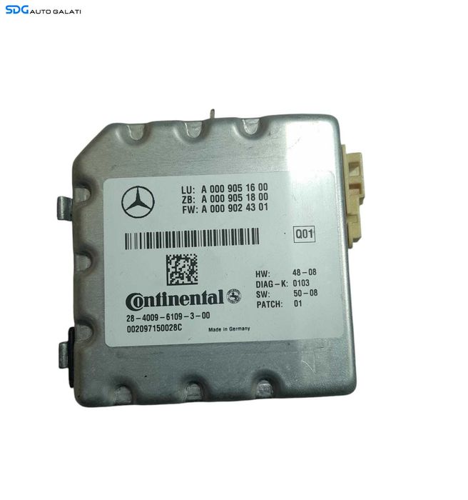 Camera Video Frontala Parbriz Mercedes Clasa E Class W212 2009 - 2012 Cod A0009051600 A0009051800 A0009024301 [N1238]