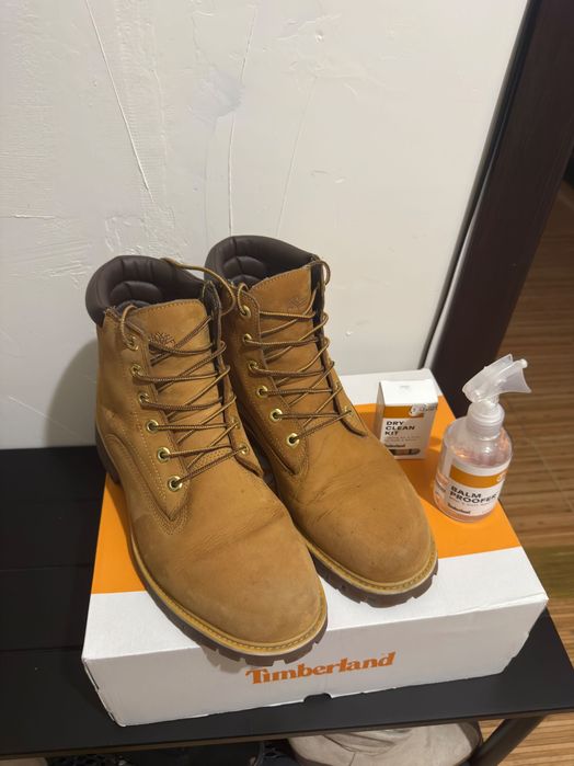 Ghete Timberland mărimea 44 + Kit întreținere Timberland
