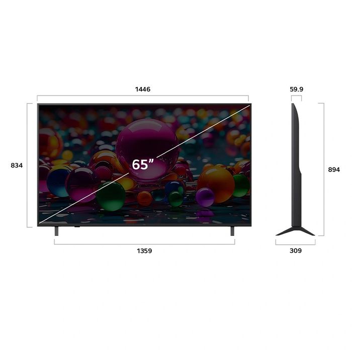 Телевизор LG 65 дюймов. Апорт Маркет