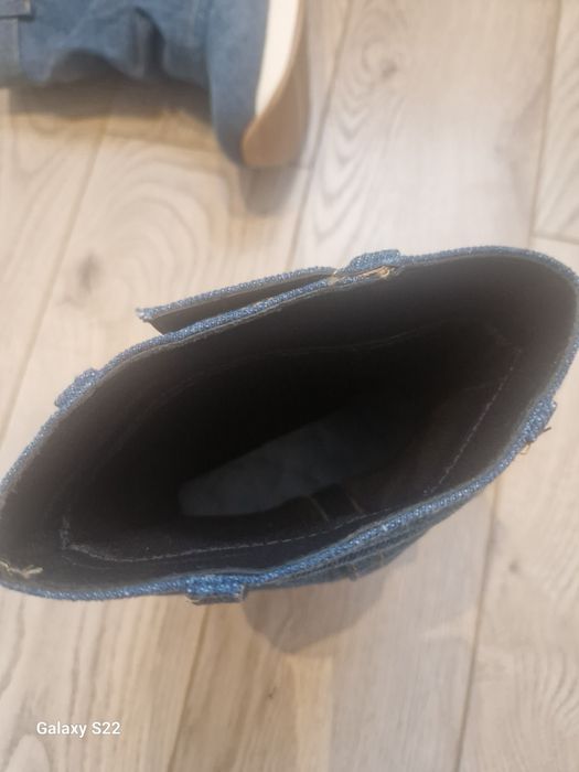 Ghete denim toamna primavara - 36, 5