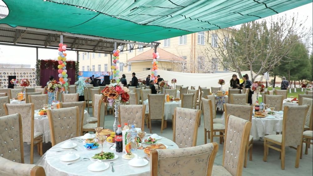 Stol stul va idish tovoq va shishalik,zarlik idishlar ijaraga beriladi