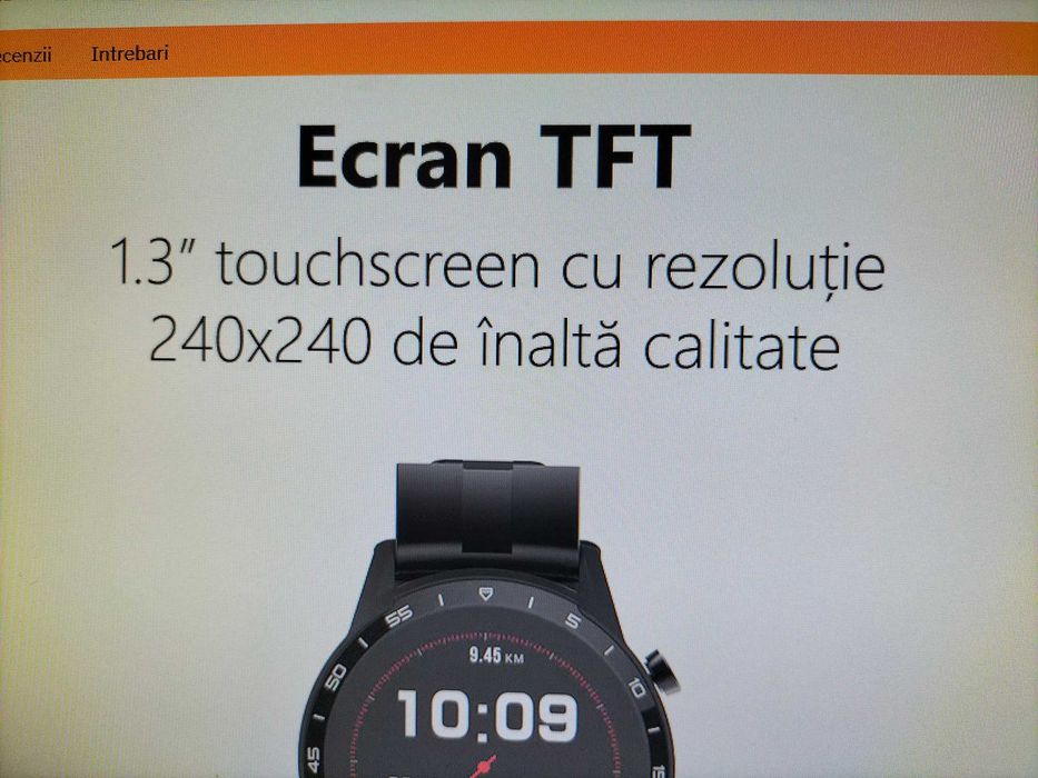 Smartwatch E-BODA Epoch T200, Android/iOS, silicon  Dark Sand