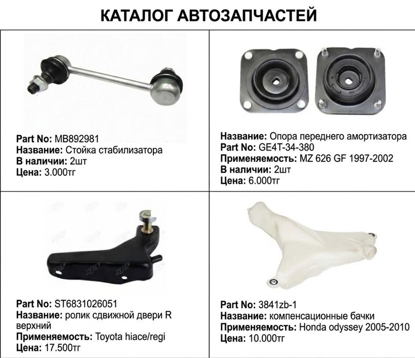 Автозапчасти.