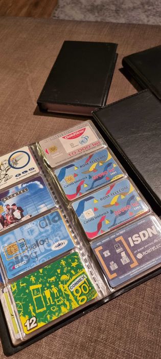 Vand colectie de cartele telefonice