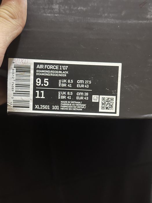 air force 1 marimea 43