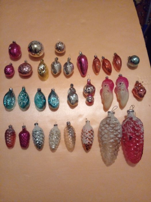 Игрушки ёлочные СССР