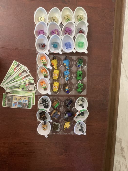 Фигурки Kinder Joy “Minecraft”