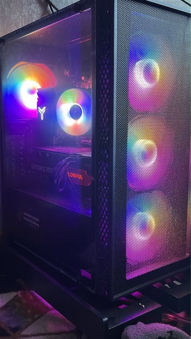 пк игровой 3070 и монитор, плюс все в подарок,характеристики на 3 фото