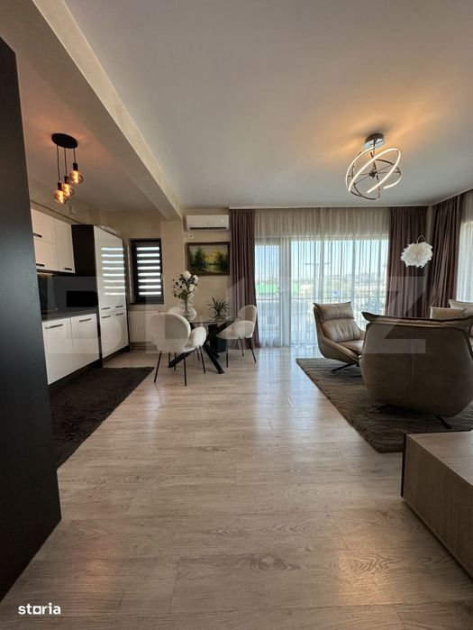 Apartament 2 camere, complet mobilat si utilat, 59 mp, zona Semicentra