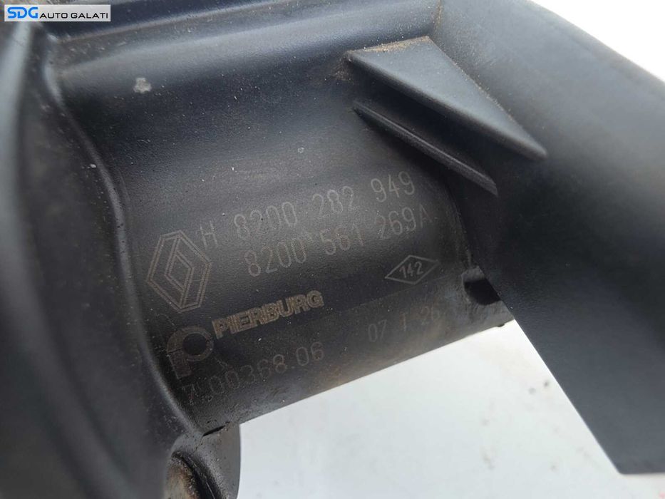 Supapa Valva EGR Gaze Renault Modus & Grand Modus 1.5 DCI K9K 2004 - 2012 Cod 8200282949, 8200561269A, 7.00368.06.00 [N8112]