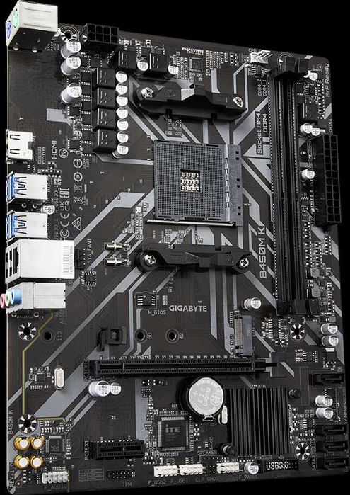 Дънна платка Gigabyte B450 M K