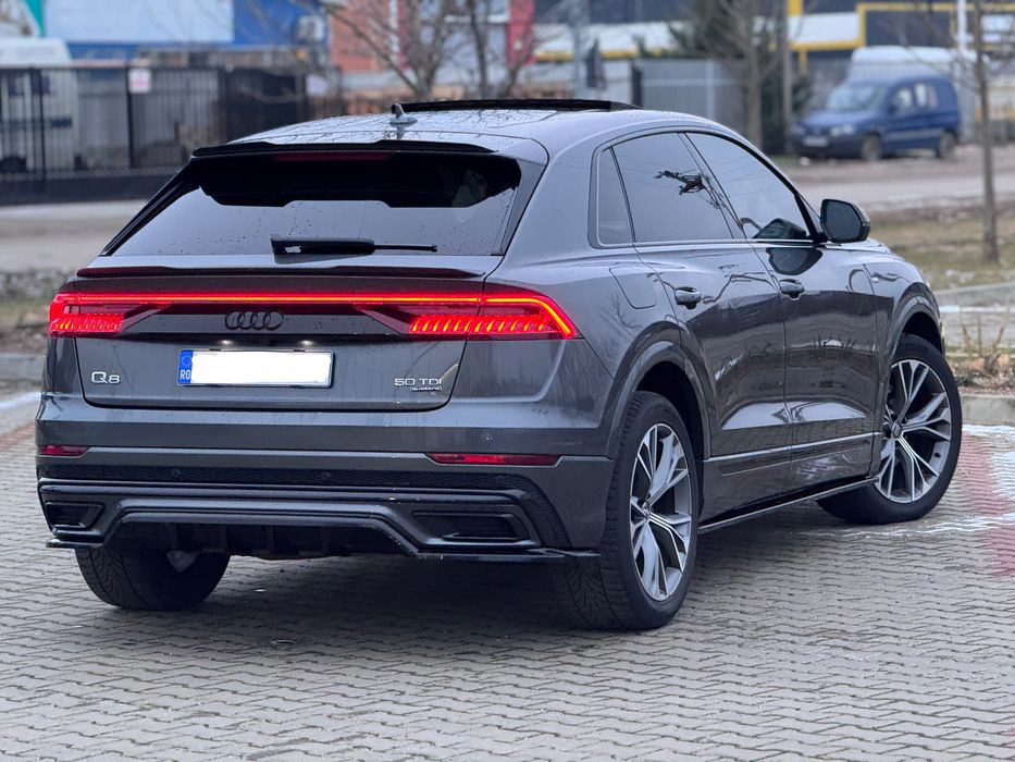 Audi Q8 2020 3.0 TDI 286CP S-line Plus/Matrix/Panorama/B&O/Ventilatie