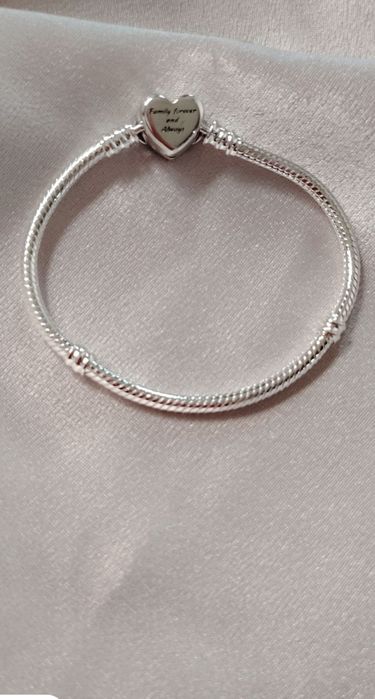 Brățară Nouă Pandora Moments Heart Infinity silver s925 Ale