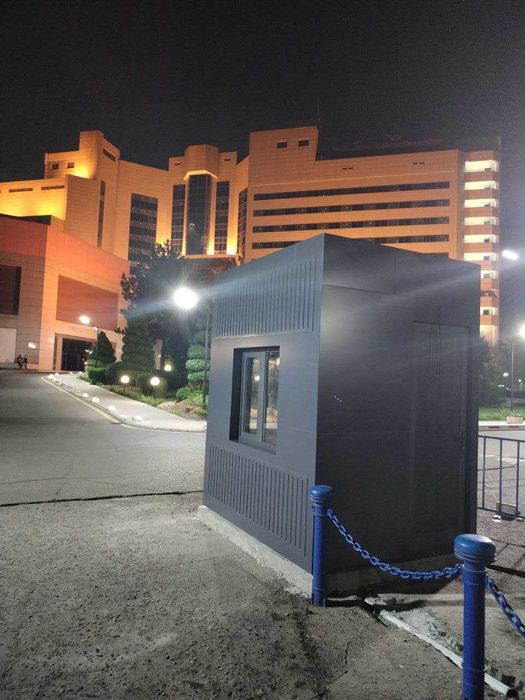 Будка из метала конструкция пост охрана