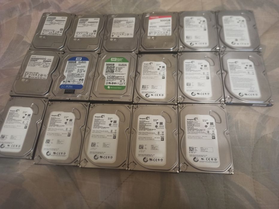 продам жд диски по 500 гигабайт