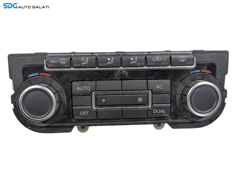 Panou Modul Unitate Comanda AC Aer Conditionat Clima Climatronic Volkswagen Passat B6 2005 - 2010 Cod 5K0907044 BS 5HB00974640 [L6958]