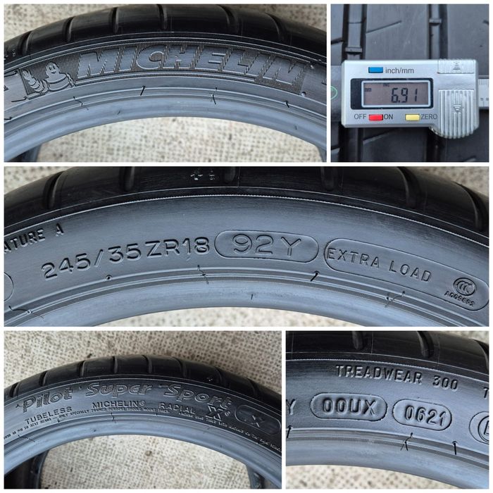 O bucată 245/35 R18 vară - una Michelin