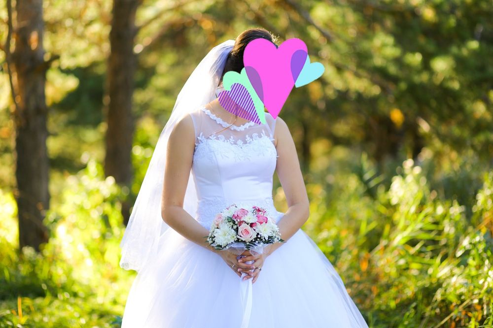 Продам красивое свадебное платье