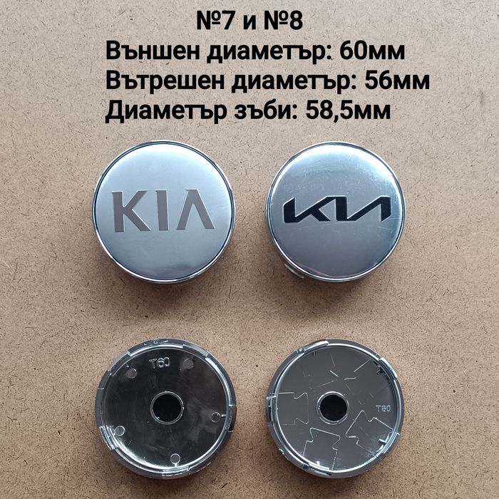 Капачки за джанти Kia Киа