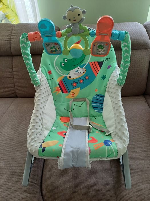 Chipolino шезлонг -люлка Baby Spa зелен