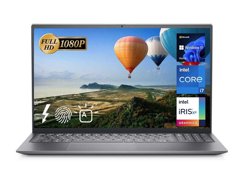 Лаптоп DELL Inspiron 15 5510 I7-11370H 8GB 512GB SSD NVME с до 24 МЕСЕЦА ГАРАНЦИЯ и Windows 11 PRO