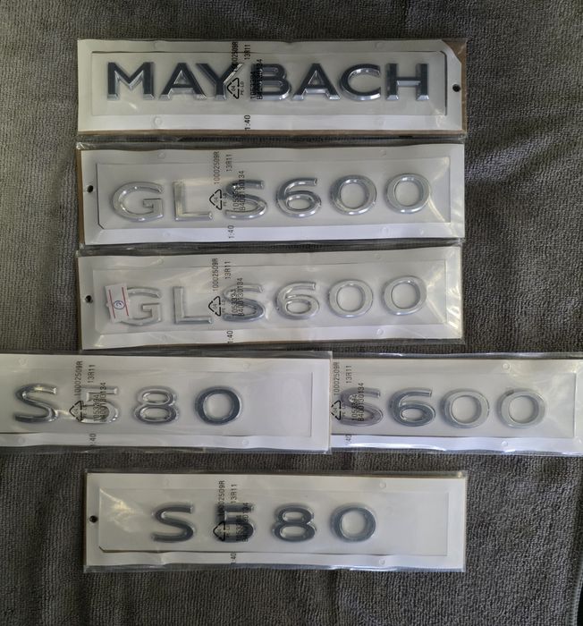 Емблема за Мерцедес Mercedes GLS 600 GLS580 S580 S560 S600  Maybach