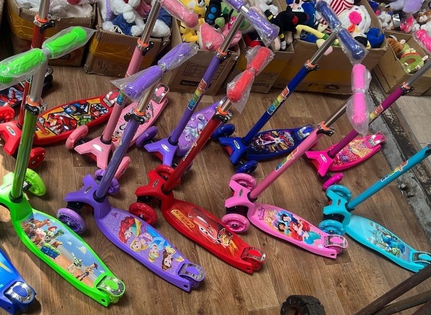 Самакат детский трехколесный