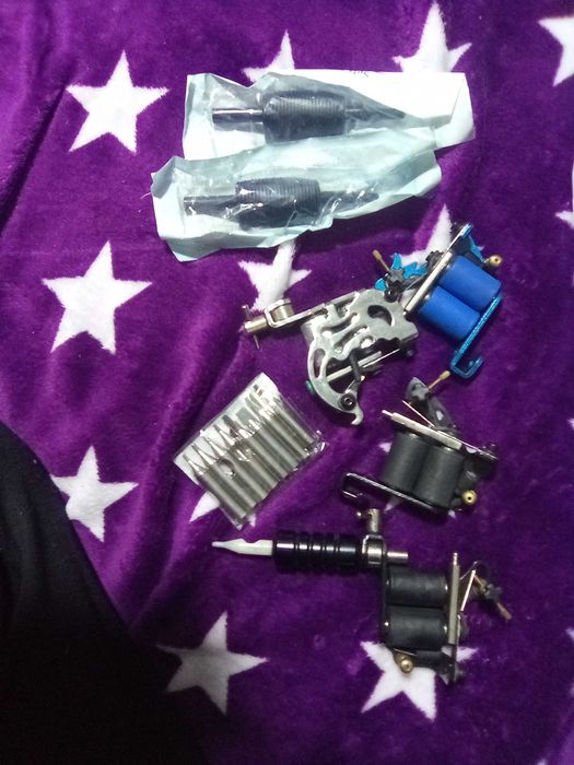 Set 4 masini de tatuat