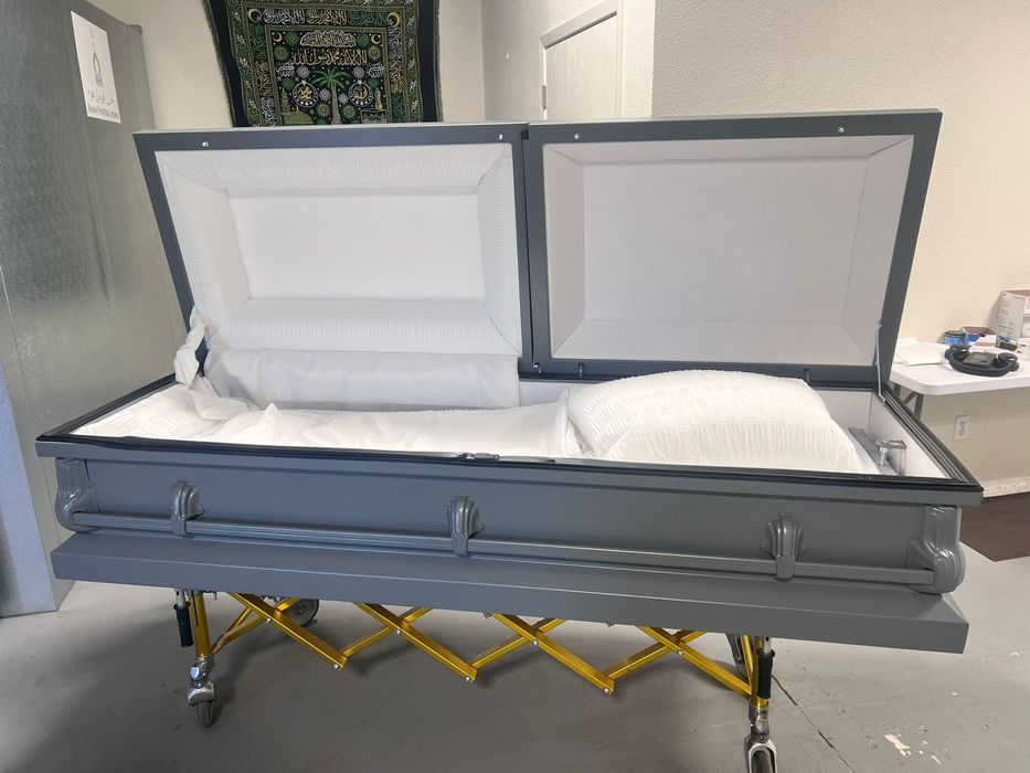 Гроб металлический