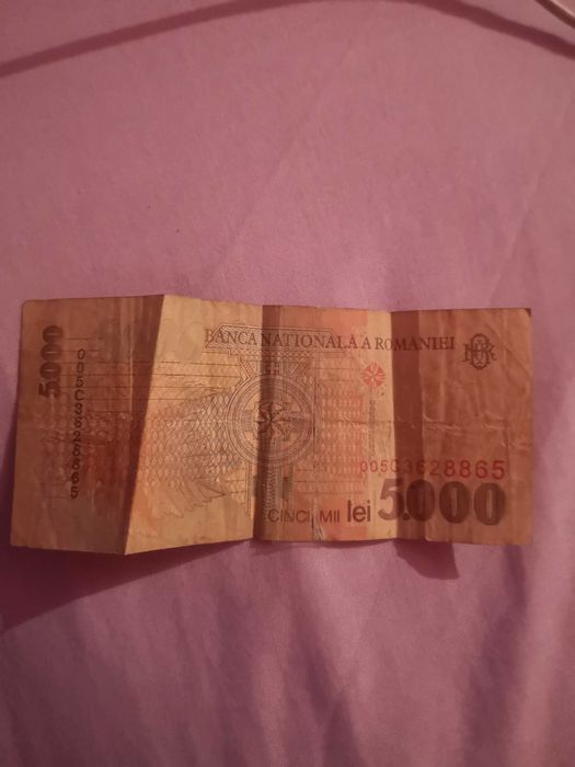 Vand bancnota de 5.000 din anul 1998