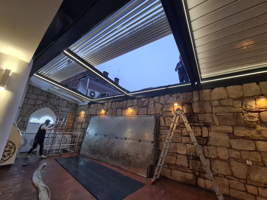 Producător pergole.  În rate apelați ne