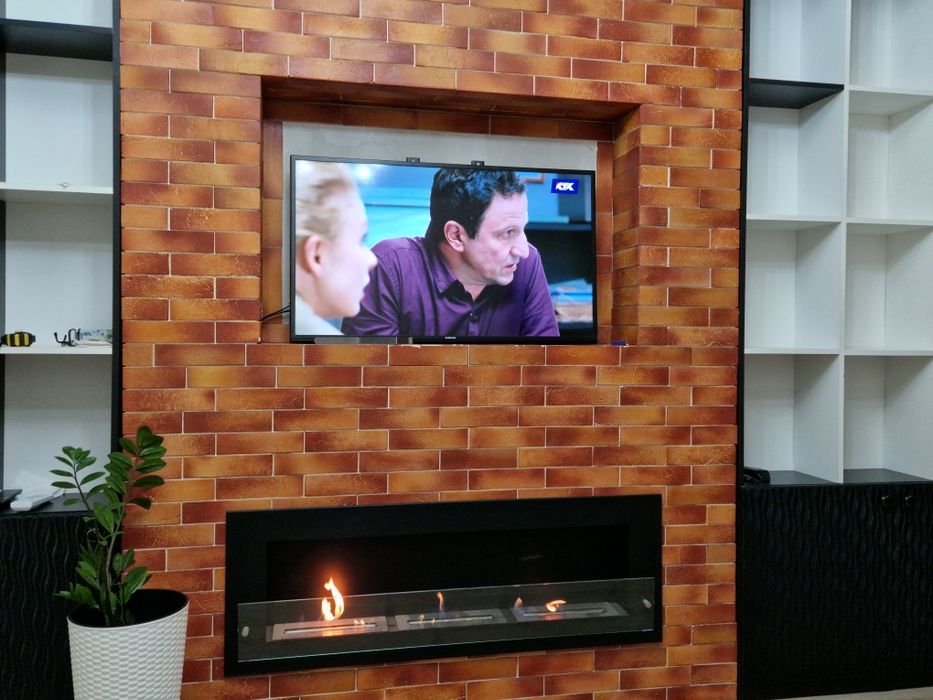 Биокамин черный.