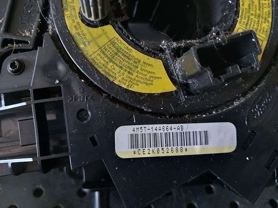 Bloc manete semnalizare stergator parbriz spirala volan ford kuga 1 4m5t14a664ab