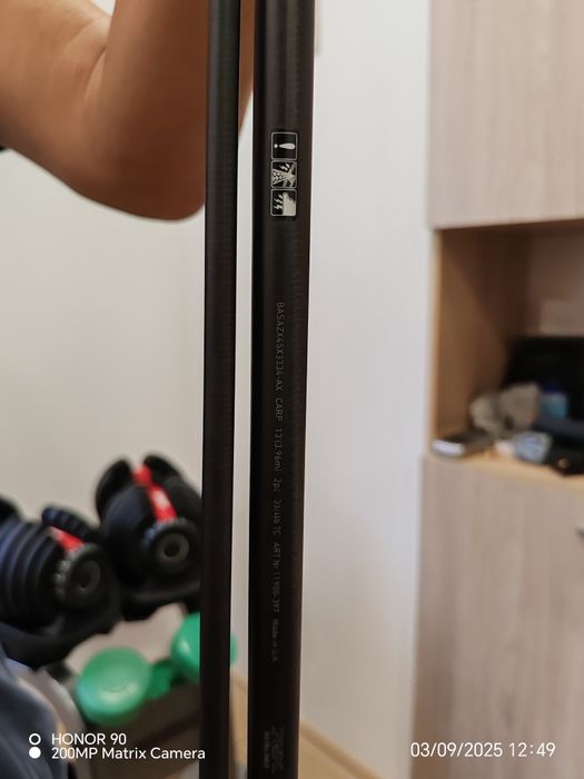 пръчка Daiwa BasiaAIR X45 13ft 3.75lbs
+ калъф подарък!!!
пръчка Daiwa