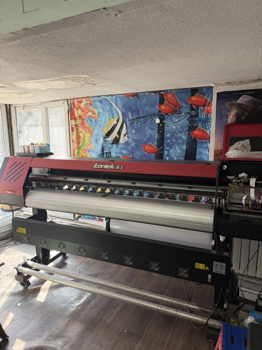 Продается станок для широкоформатной печати ICONTEK