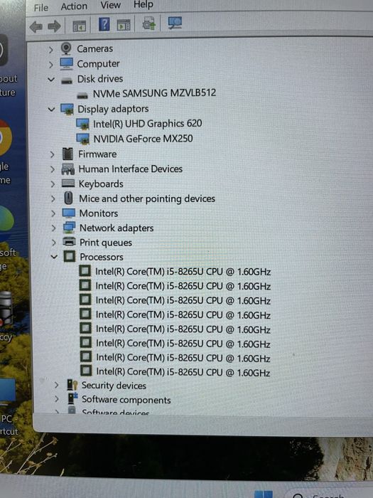 Laptop Lenovo Ideapad S540, 512 ssd, i5-8265, video dedicat, metal