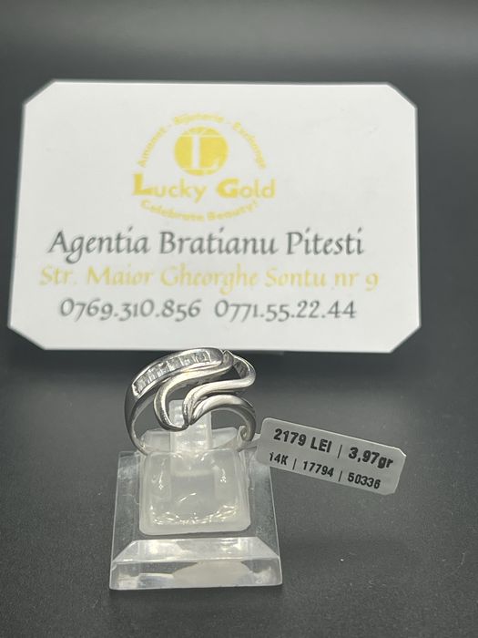Inel aur 14k 3.97gr marimea 16 cod 17794